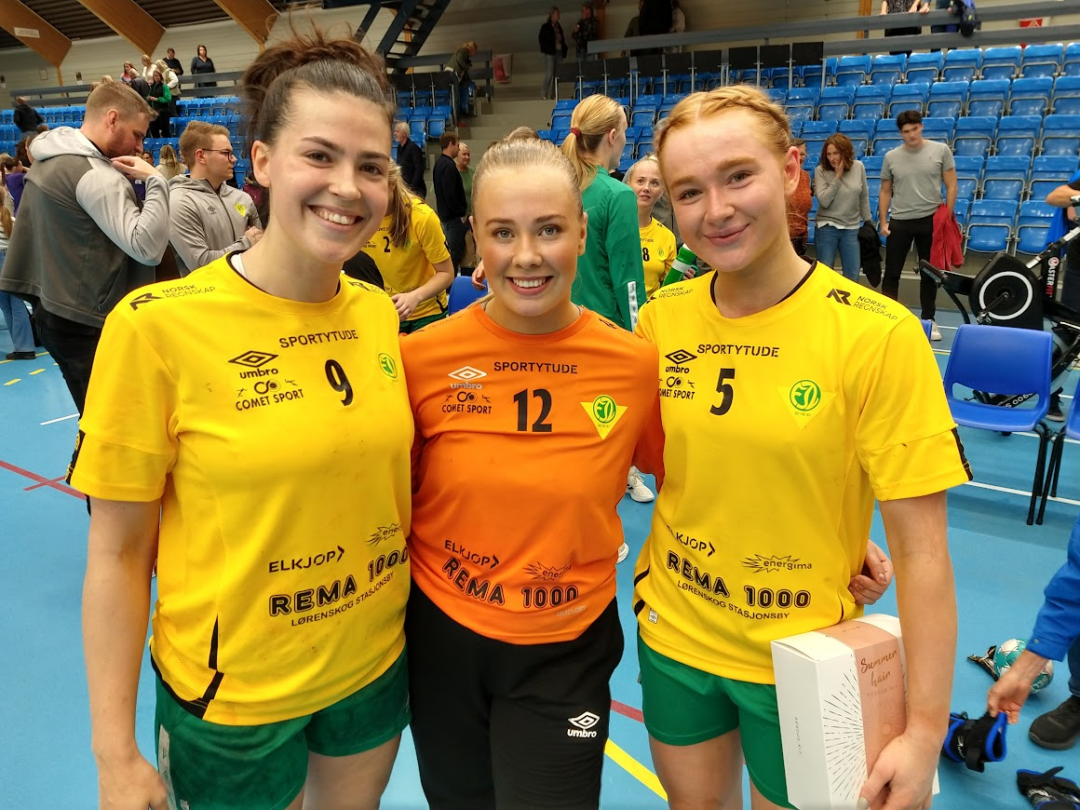 Daniella Holm Sånn håndballglede er det lenge siden jeg har kjent på